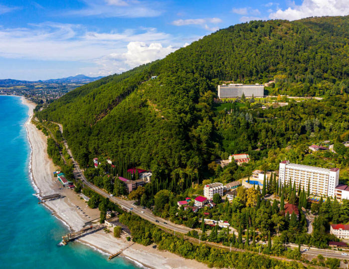 Внешний вид и территория - Дом отдыха «Солнечный» Холодная Речка