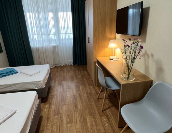 Блочный улучшенный 2-местный 1-комнатный - Дом отдыха «Солнечный» Холодная Речка