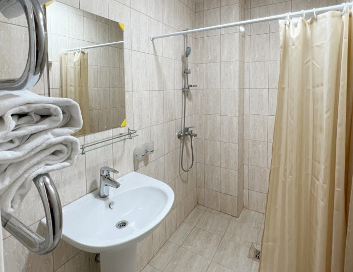 Блочный улучшенный 3-местный 1-комнатный - Дом отдыха «Солнечный» Холодная Речка